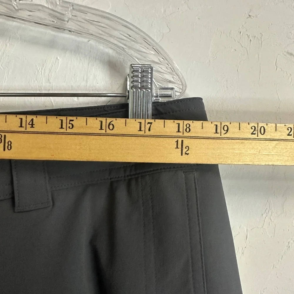 REI Co-op Savanna Trails Pants Mens 38W x 34L Gray Nylon Hiking Fishing Outdoor